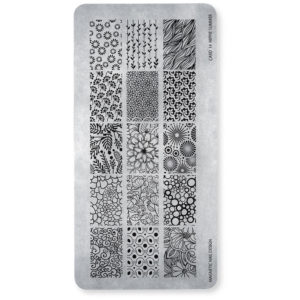 Stamping Plate Hippie Summer