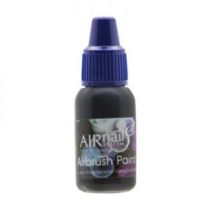 AirNails  Airbrush Paint Black 10ml