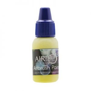 AirNails  Airbrush Paint Lime  Yellow 10ml