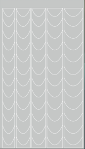 Airnails Airbrush stencil/masking Salon French