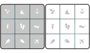 Airnails Airbrush stencil - Beach Collection