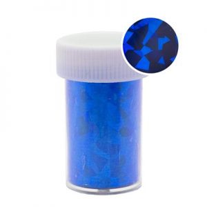 Transferfoil Roll Royalblue Flakes
