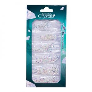 Awesome Crystals By Magnetic Ice transparent 6 sizes x 288 pcs