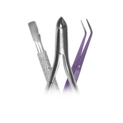 Cuticle nippers and pushers