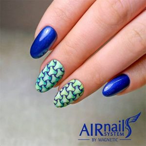 Airnails Airbrush Stencil Dragon Scales