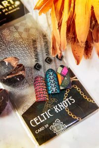 Stamping plate Celtic knots nr 39