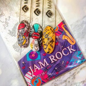 Stamping plate Jam Rock nr 38