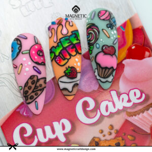 Stamping Plate Cup Cake