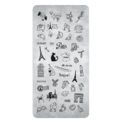Stamping Plate nr 52 Paris