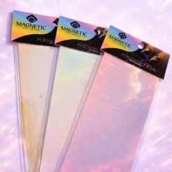 Holographic Foil Sticker for Nail Art Aurora Pink