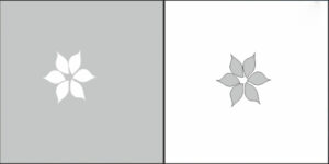 Airbrush AirNails Single Flower Daisy stencil masking 6pcs