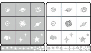 Airbrush AirNails Space Planets Collection