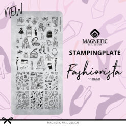 Stamping Plate Fashionista nr65