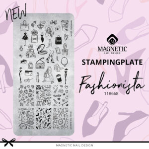 Stamping Plate Fashionista nr65