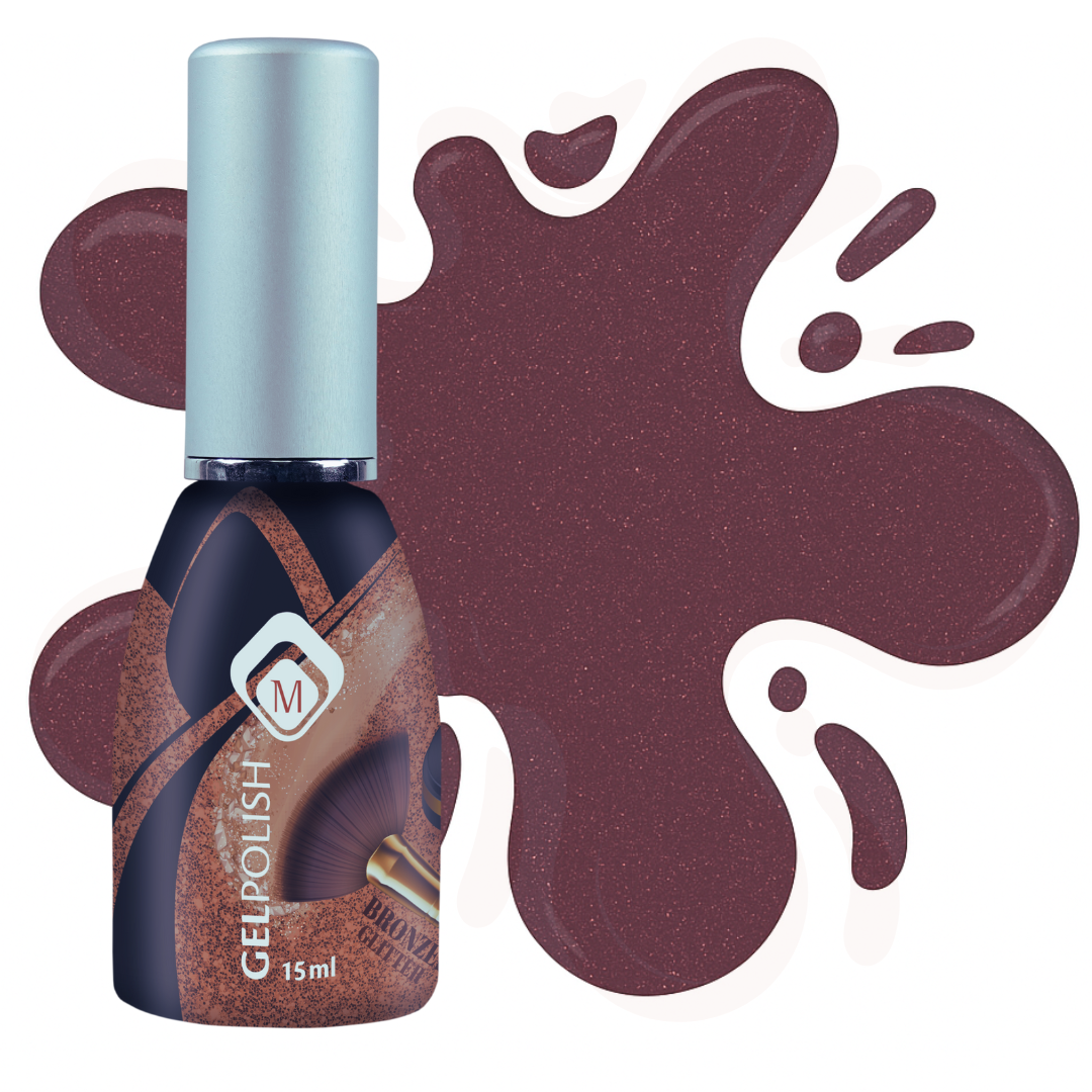 Gelpolish Bronzer Glitter (reflective glitter) 15ml TPO free