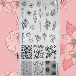 Stamping Plate Flower Power