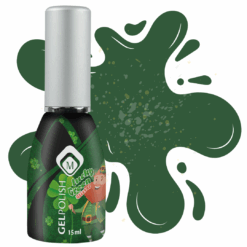 Gelpolish Lucky Green Glitter 15ml TPO free