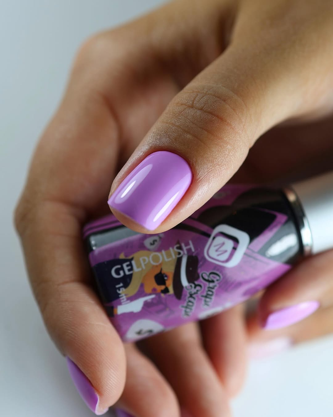 Grape Escape shellac gelpolish