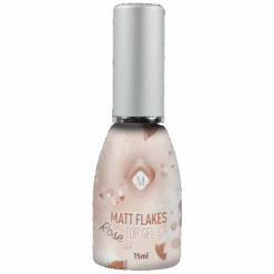 Matte Top Gel Rose Flakes 15ml