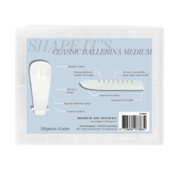 Shape It's Classic Ballerina Medium 120pcs box (dual forms)