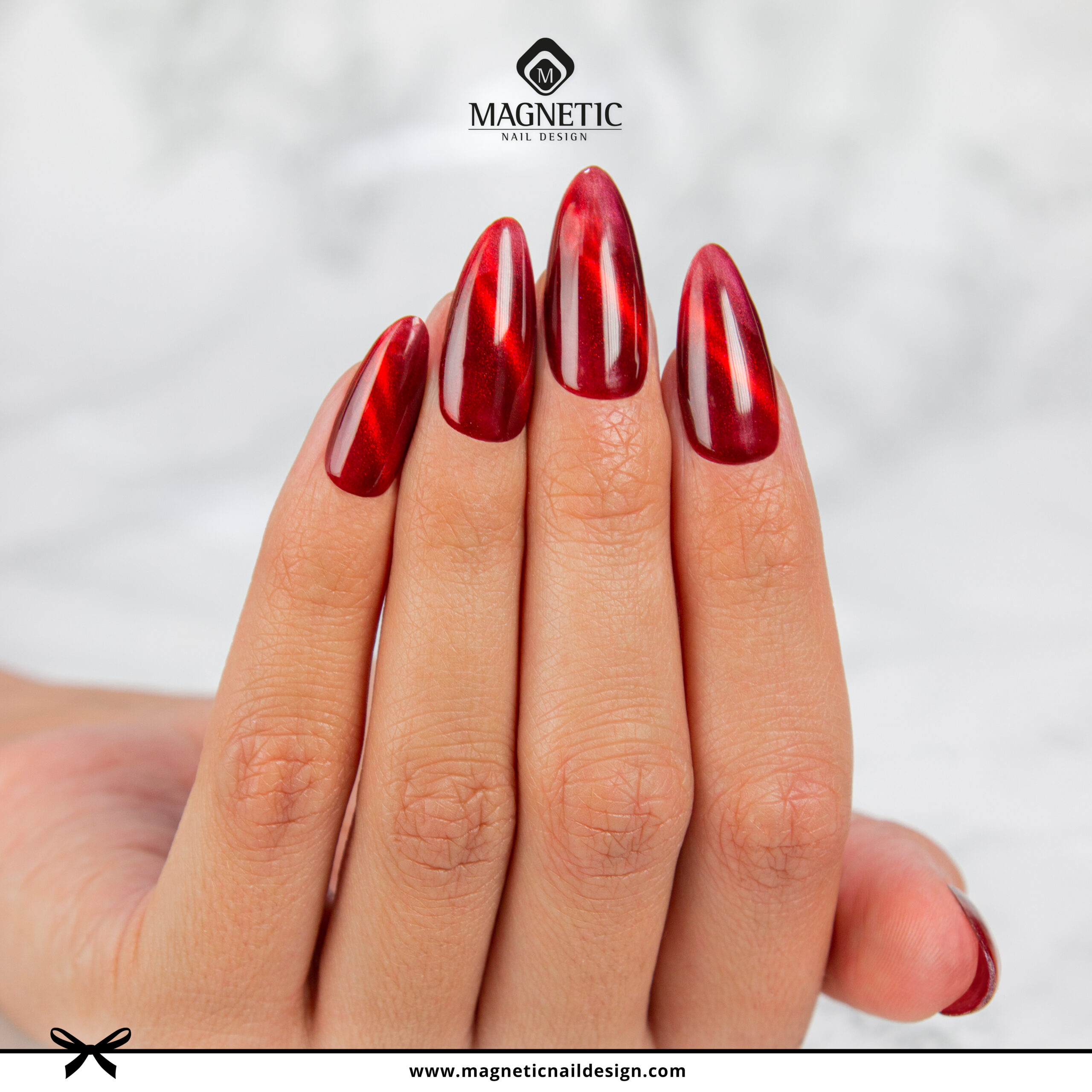 Gelpolish Cat Eye Ruby Red 15ml TPO free