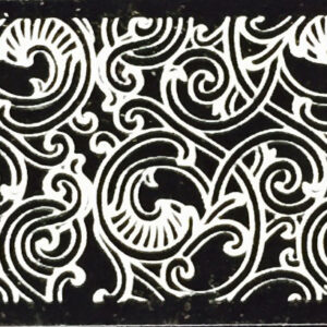 Fashion Sticker white floral