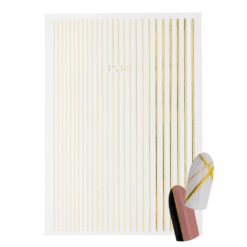 Liner tape/sticker gold