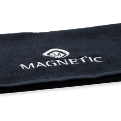 Black towel Magnetic logo 30x50cm